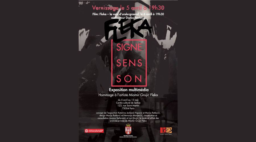 Du 5 avril au 13 mai 2019 - Exposition multim&eacute;dia : FLEKA - SIGNE SENS SON