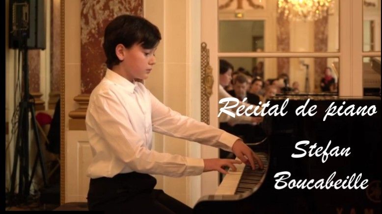 Samedi 23 octobre 2021 &agrave; 19h - R&eacute;cital de piano, Stefan Boucabeille