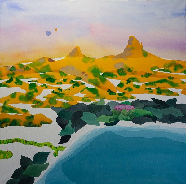 Exposition Shady Laguna du duo d'artistes Marija Avramović et Sam Twidale