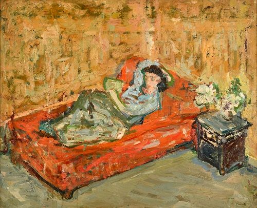 Изложба "Олга Кешељевић и Марк Барбеза. Једна сасвим (не)обична српско-француска веза"